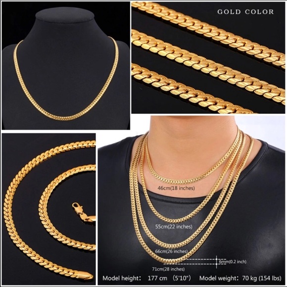 New 18K gold plated chain/ necklace - Picture 3 of 3